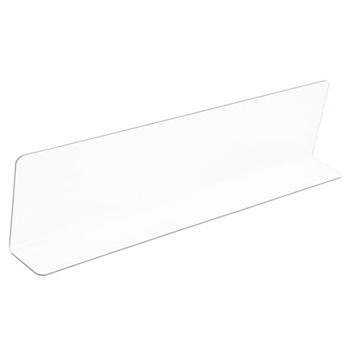 OUNONA Shower Splash Guard Tub Corner Barrier for Bathroom Easy Installation Modern Design for Bathtubs and Showers