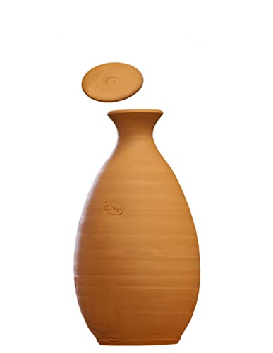 Moutta | Ollas/Oyas Cerámica Arcilla Enterrada 1,5 litros | Difusor de Agua/depósito para riego de Plantas | Riego automático por Goteo
