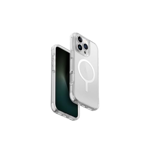 Coque iPhone 16 Pro UNIQ Combat évite les bris d'écran avec MagClick Blanc