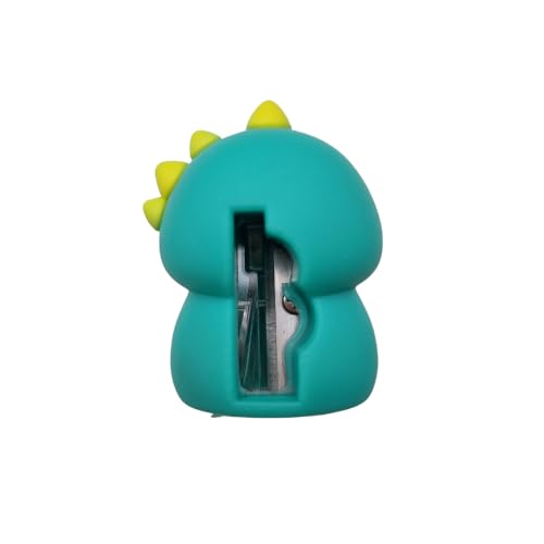 Apontador Escolar Dinossauro Corpo Emborrachado