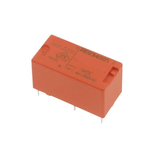 Relais RE034005 à 4 broches normalement ouvertes 5V pour circuit imprimé