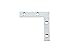 Stanley Hardware S756-631 CD999 Flat Corner Iron in Zinc plated, 4 pack