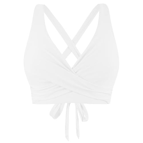 Gyaimxfu 2025 Bañador con Aros Bañador Push Up Cintura Alta Ropa De Baño Cómodo Y Elegantes Bañador Asimetrico Mujer Bañador Natacion con Sujetador para Natación Surf Mar La Piscina L