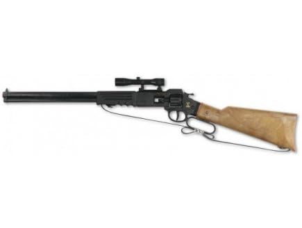 Fusil en Plastique 8 Coups - Accessoire de déguisement - Cow Boy - Western - Set Carnaval et Carte Animal - Enfant