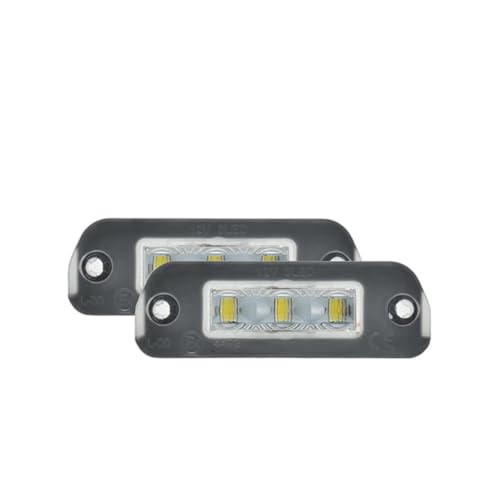 Luz LED de matrícula coche Benz Clase ML W164 viajes nocturnos seguros