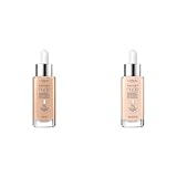 L'Oreal Paris True Match Nude Hyaluronic Tinted Serum Foundation Bundle with Shades Light 2-3 and Very Light 0.5-2, 1 fl oz Each