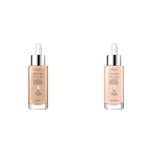 L'Oreal Paris True Match Nude Hyaluronic Tinted Serum Foundation ...