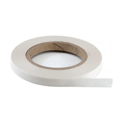 15m - Double Sided Sticky Tape - 10mm wide Adhesive Foam White Mounting Tapes (alternative to nails and glue) Cover