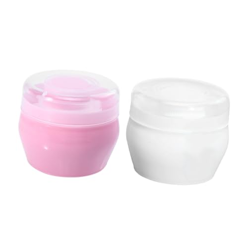 Boîte à Poudre avec Houppette Douce Mikinona pour une application précise et hygiénique