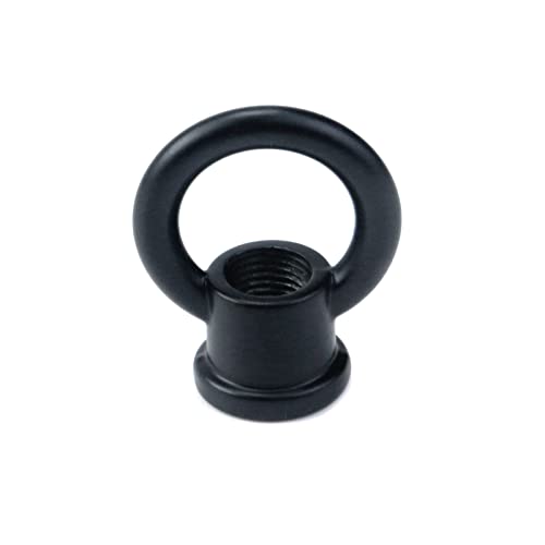 Meprotal 6 Stück Augenmutter Ringform Druckguss Hebeöse Gewindemuttern M10 für Kronleuchter Kerzenlampen 2,8 cm Durchmesser