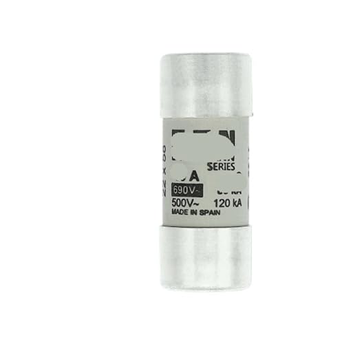 Fusible industriel C22M cartouche 22x58 pour sectionneur tripolaire et tableau électrique public