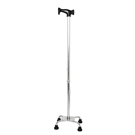 Bengala 4 Pontas de Alumínio com Regulagem D9 Dellamed