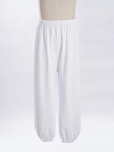 easyforever Unisex Kids Boys Girls Harem Trouser Casual Sports Pants Kung Fu Taichi Yoga Activewear4