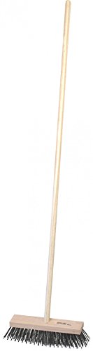 Preisvergleich Produktbild Stahldrahtbesen 30x7cm mit Stiel