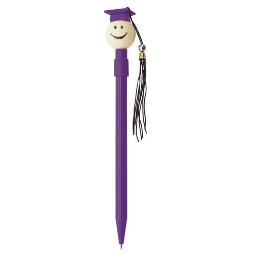 Divertidos bolígrafos para Graduación (Colores variados). Lote de 50 unidades