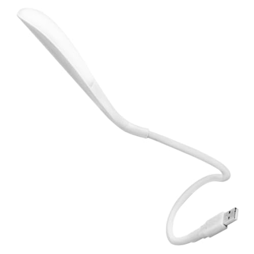 Hemobllo Lámpara LED USB Portátil Flexible Brillo Luz de Lectura para Portátil Diseño Compacto y Flexible para Estudio y Viaje