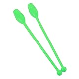 Abaodam 2 Stück Rhythmische Gymnastikstab Fitness Trainingsstab Gymnastikgerät für Erwachsene zur...