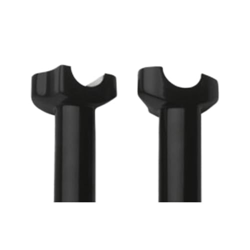 Rehausseurs de guidon droits 3.5 pouces pour motos Softail et Dyna