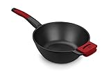 SARTEN PREMIERE ROJO WOK 28 BRA