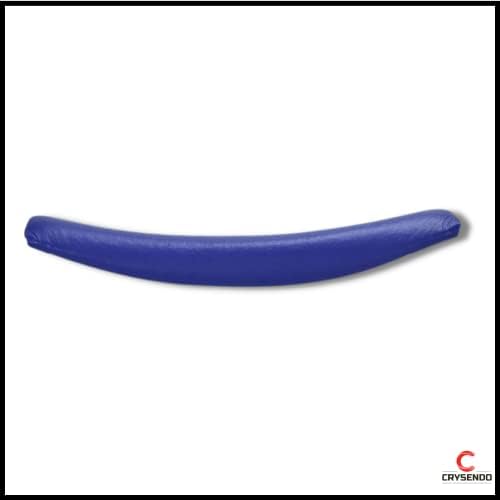 Crysendo Headphone Cushion Compatible with J-BL T450, T460BT, 510BT Headphone | 70mm Frog Leather & Soft Foam Ear Cushion Ear Pads (Blue)