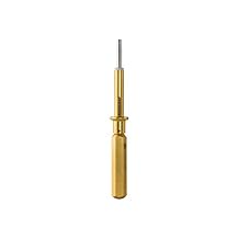 Jonard Tools R-9461 Extraction Tool with Front Release Contact and Yellow Handle, 12 Contact Size, 0.185" Outside Diameter