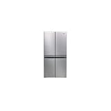 HOTPOINT HAQ9E1L - Réfrigérateur multiportes, 591 L (384 L + 207 L), 187,5 X 90,9 X 69,7 cm, INOX, A+, Total No Frost