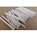 Underfur Sheet White Slate Pencils, Cut from Natural Stone (Pack of 50pcs)