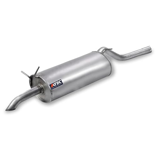 ATEC Germany 1x Silencieux Compatible avec RENAULT MEGANE I (BA0/1_), MEGANE I Classic (LA0/1_), MEGANE I Grandtour (KA0/1_), MEGANE Scenic (JA0/1_), SCÉNIC I...