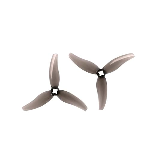 Hélice à trois pales 3630 pour drone FPV racing de 3.6 pouces (2 paires, gris)