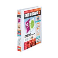 Elba A4 25mm 4D Ring Pres Binder White