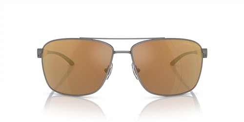 ARNETTE Man Sunglasses Matte Black Frame, Dark Grey Lenses, 65MM3