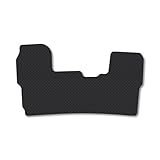 Ford Transit (2006-2014) Rubber Van Mats Accessories Tailored Fit Compatible Accessory Waterproof Protection Non-Slip Car Floor Mats 3mm Thick Full Coverage Durable Coverage with Clips