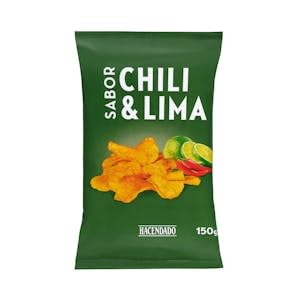"Patatas fritas sabor chili y lima Hacendado Paquete 150 g Pack 2"