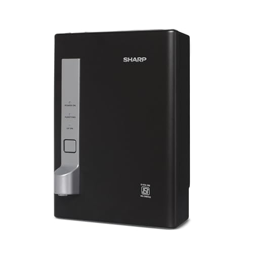 Image of SHARP UV Water Purifier I 5-Stage Purification I CeroSilver Technology | Smart LED Indicators, and Halo Light |Suitable for all water sources I WJ-US004B-ES