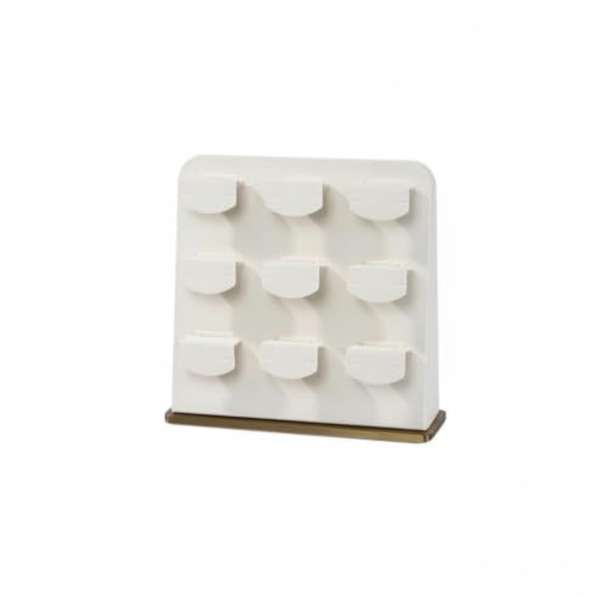 Elegant Microfiber Earring Organizer Display for Showrooms