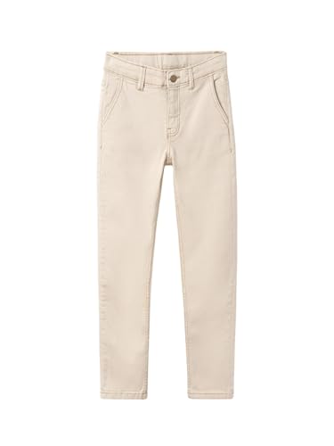 Mayoral Twill Pants for Boys Natural