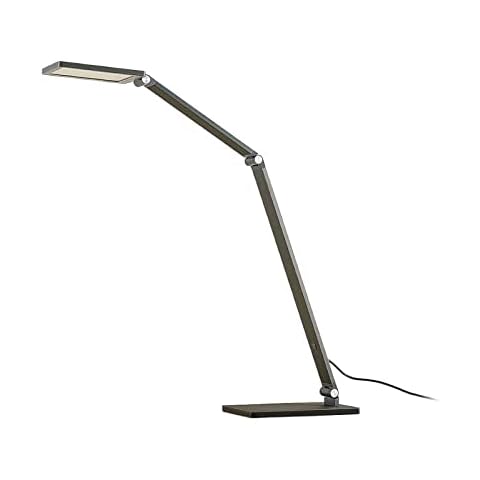Lucande LED Tischlampe 'Mion' dimmbar in Alu aus Aluminium u.a Cover