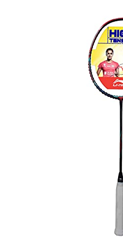 Image of Li-Ning Aeronaut 6000 Badminton Racket Carbon-Fiber, Unstrung (Navy /Red)