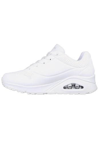 Skechers Damen Uno Stand On Air Sneakers, Weiß, 40 EU