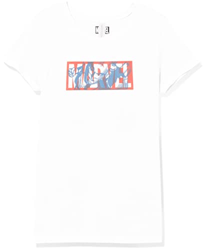 T-shirt Marvel Danvers blanc fille taille XL confortable et solide