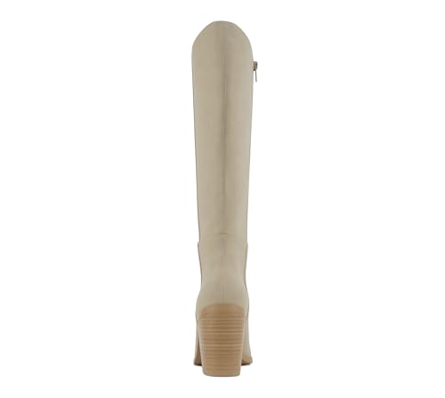 Soda “Study” ~ Women Pointed Toe Low Heel Knee-High Boot with Side Zipper3