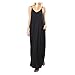 Abbigliamento donna senza maniche abiti estivi, Nero , M