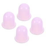 ibasenice 4 pièces Set de Ventouses Silicone Portable Dispositif Manuel de Massage par Vi...