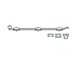 Deltana FPG1826D Deltana FPG18 18 Inch Long Surface Door Security Bolt