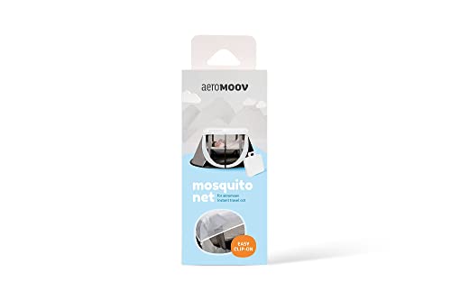 AeroMoov Filet Anti-Moustiques - Lit de Voyage - pour Dormir ou Jouer Dehors - Pratique - Facilement - Blanc Cover
