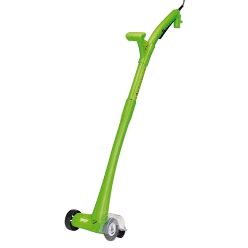 Draper Electric Weed Sweeper for Effortless Removal of Weeds Moss and Dirt from Patios Driveways and Paths - 84746 - Includes 2 Brushes - 140W