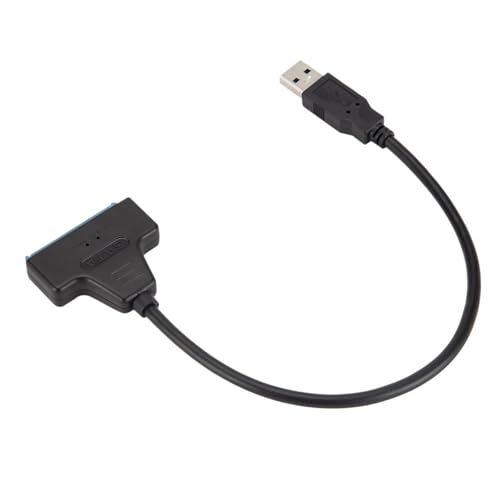 Cable adaptador USB 3.0 a SATA 3 22 pines para HDD/SSD 2.5" miniatura 4
