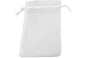 QIANHAILIZZ 50 Pack 16x13" Clear Drawstring Bags