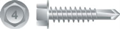 Tornillo hexagonal autotaladrante 410 SS 14-14X3 #3 Pt para estructuras de metal