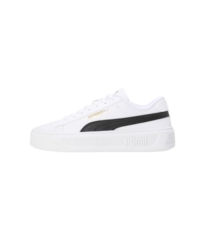 Image of Puma Womens Smash V3 Platform Lace Up Sneakers Shoes Casual